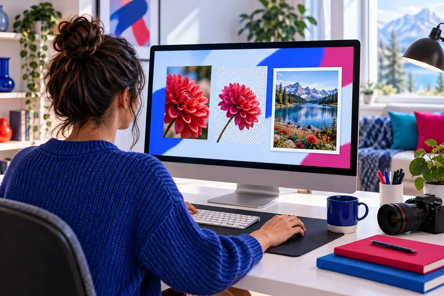 Refined image after a Windows editing workflow
