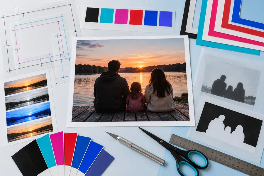 Original image prepared for an editing workflow comparison