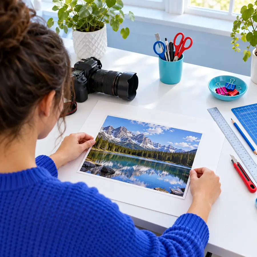 Imagen sin editar preparada para una comparación del tutorial